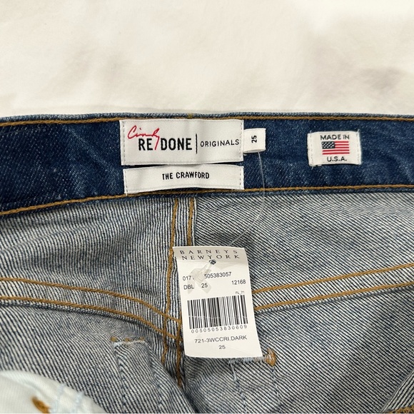 NWT Re/Done The Crawford Straight leg Jeans - Picture 5 of 11
